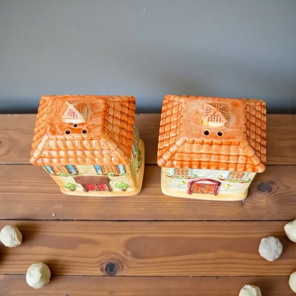 Certified International Piazzette Italian Villa Salt & Pepper Shaker Set - Picture 2 of 4